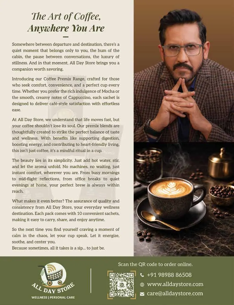 Advertisement from the printed edition of Spice Route
