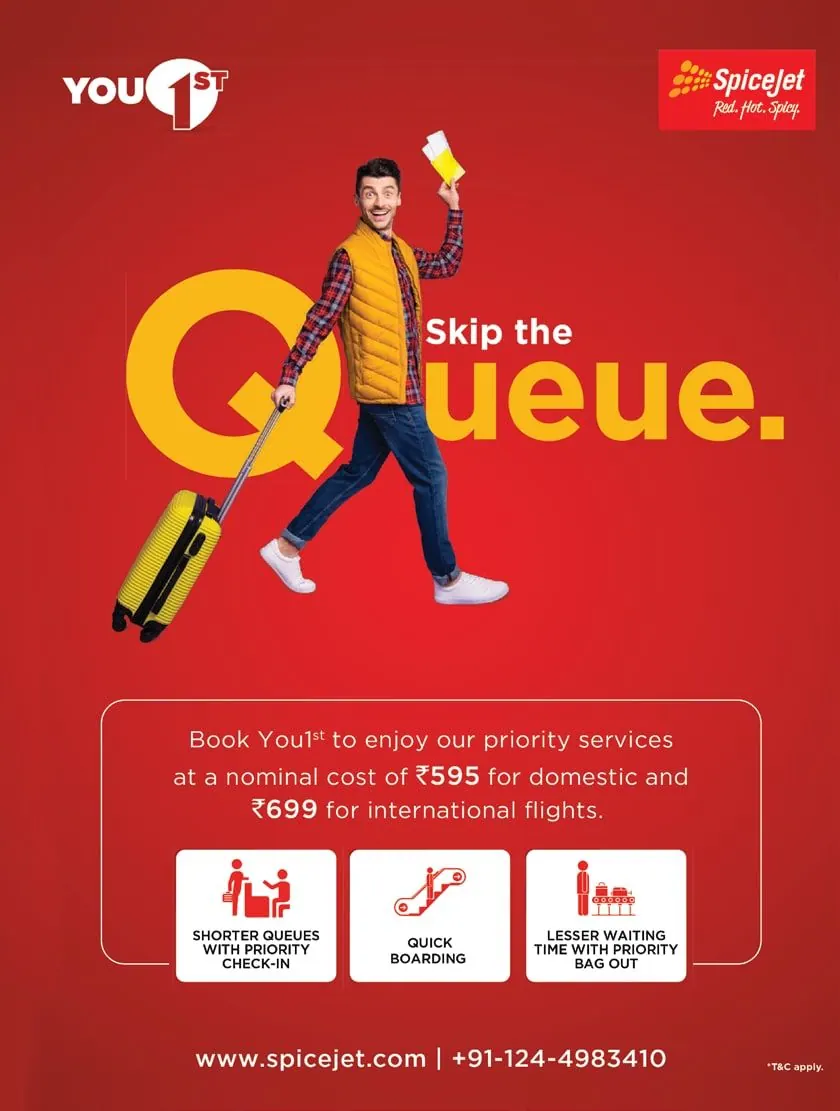 Advertisement from the printed edition of Spice Route