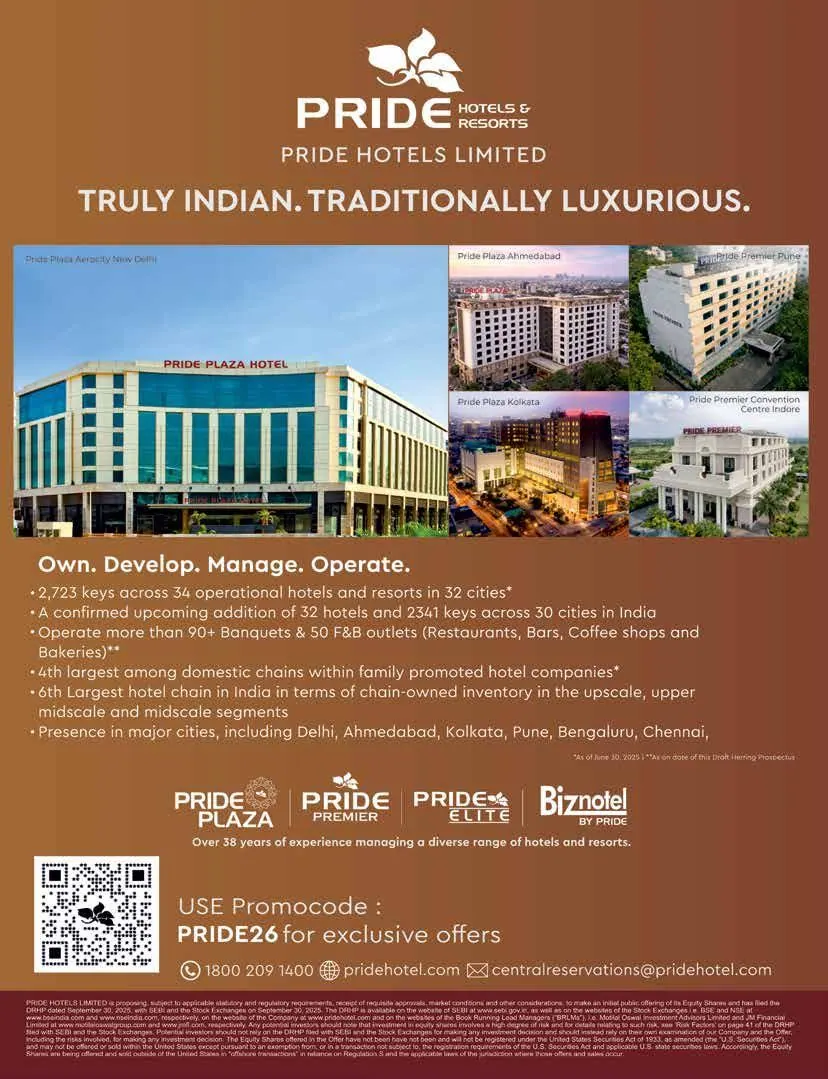 Advertisement from the printed edition of Spice Route