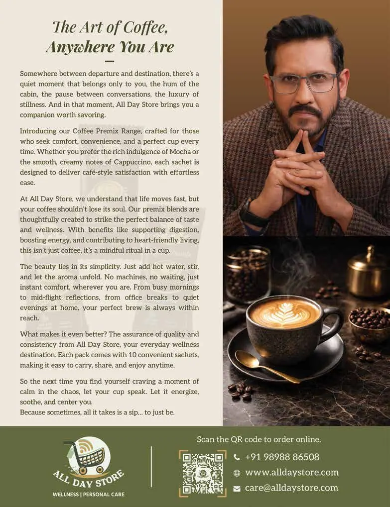 Advertisement from the printed edition of Spice Route