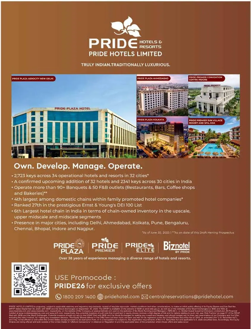 Advertisement from the printed edition of Spice Route