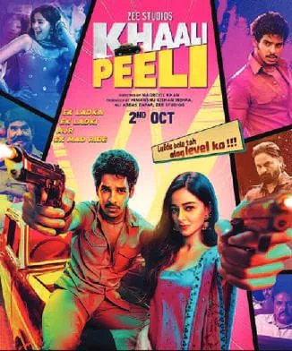 The poster of the film Khaali Peeli