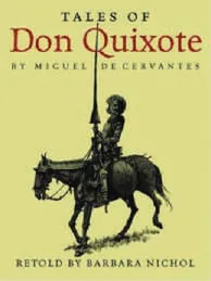 The cover of Tales of Don Quixote