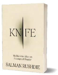 The cover of Knife by Salman Rushdie