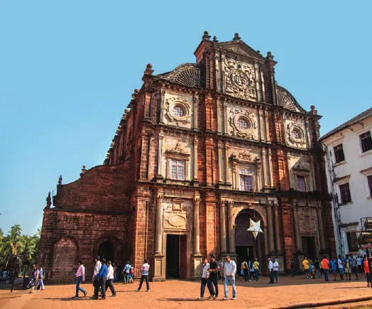 The Basilica of Bom Jesus