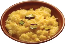 A bowl of a sweet dish