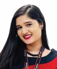 Portrait of Shriya Pandit, smiling