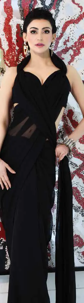 Shalini Passi in a black outfit