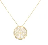 A pendant necklace