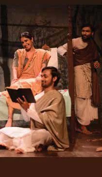 Actors in a scene from a play
